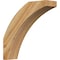 Ekena Millwork 6"W x 22"D x 22"H Thorton Rough Sawn Knee Brace, Western Red Cedar BRC06X22X22THR00RWR - alternate 1